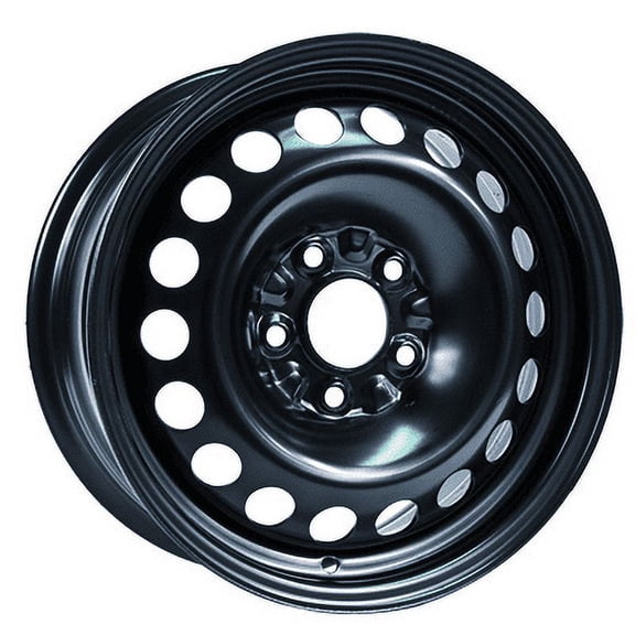 15x6.5 RTX Black Steel Wheel 5x110 (40mm)