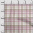 thumbnail image 2 of oneOone Cotton Poplin Brown Fabric Check Sewing Fabric By The Yard Printed Diy Clothing Sewing Supplies 42 Inch Wide, 2 of 4