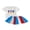 White, variant on BemeyourBBs Kids Toddler Baby 4th of July Outfit Patriotic Summer Independent Day Clothes Short Sleeve Ice Cream Print T-shirt with Tulle Tutu Skirt Set Fourth of July Baby Clothing