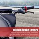 thumbnail image 5 of 1 Par Motocicleta Embrague Freno Palancas Ajustables Plegables Negro, 5 of 6