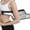 Black, variant on Sports Arm and Leg Sweat Strap | Elbow Knee Training Band | Adjustable Polyester Fiber | Increases Pressure for Fat Burning | Running | 1 Piece | 20.1 x 7.9 in Black