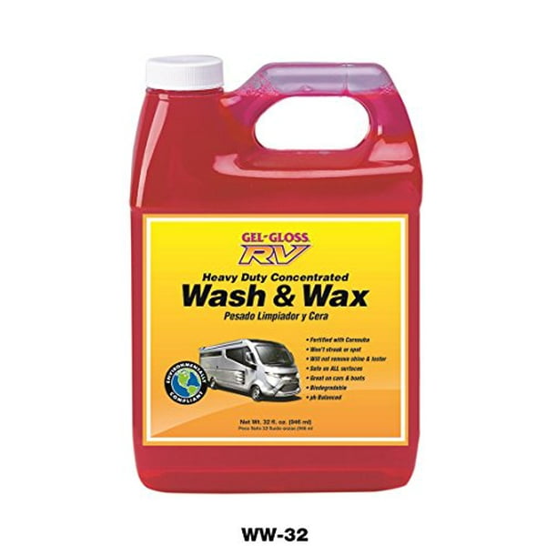 GelGloss RV Wash and Wax 32 oz.