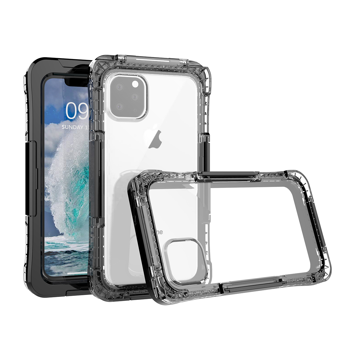 AICase Shockproof Waterproof Diving 6M Case For iPhone 11/11 Pro/11 Pro