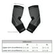 thumbnail image 4 of Naiovety Paquete de 2 coderas tejidas con soporte elástico, cómoda absorción de sudor, secado rápido, tenis, Golf, brazo, envoltura para el dolor Ropa Deportiva, Zapatos Negro METRO Naiovety OD023130-04, 4 of 6