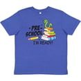 thumbnail image 3 of Inktastic Bookworm Ready for Preschool Youth T-Shirt, 3 of 5