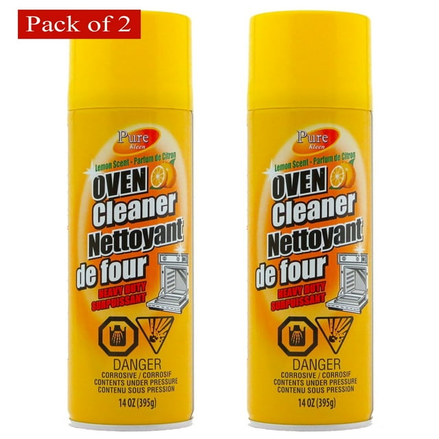 Pure Kleen Nettoyant pour Four Citron 400 g (Lot de 2)