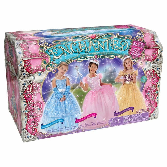 princess dress up chest