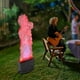 thumbnail image 1 of Luz de llama de fuego falsa con 24 LED, centro de mesa para fogata en 3D, lámpara de ambiente para escenario navideño, iluminación de DJ, fiesta, discoteca, decoración de fogata., 1 of 7