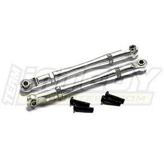 Integy RC Toy Model Hop-ups T7974SILVER Type II Rear Upper Linkages for Traxxas 1/10 Stampede 2WD Rustler Bandit XL5&VXL