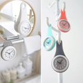 thumbnail image 3 of PVC Bathroom Wall Clock Portable Waterproof Wall-mounted Moistureproof Battery Powered Household Kitchen Analog Clocks Watch Grey, 3 of 10