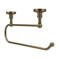 thumbnail image 4 of Skyline Collection Under Cabinet Paper Towel Holder in Polished Brass, 4 of 7