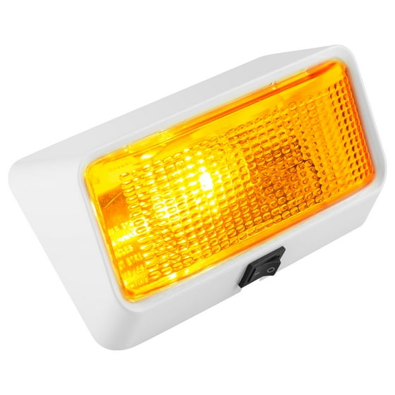 Lumitronics Rv Exterior Porch Light With On Off Switch And Removable Lenses Perfect Outside Replacement 12v Lighting For Rvs Motorhomes Campers