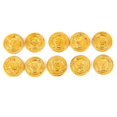 thumbnail image 6 of 10PCS Plastic Pirate Gold Play Coins Birthday Party Favors Treasure CoS H LFLWWA, 6 of 9
