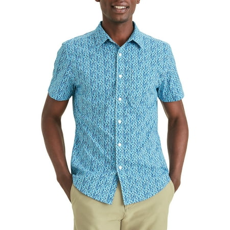 Dockers Men's Regular Fit Short Sleeve Casual Shirt
