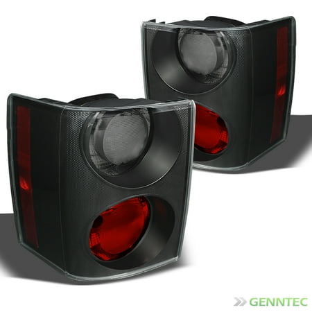 Euro Tail Lamps Crystal - For 2006-2009 Range Rover Euro Style Red Smoked Tail Lights Rear Brake Lamps LH+RH Pair Left+Right/2007 2008
