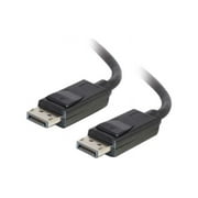 C2G 54401 Displayport Cable with Latches M/M, 8K UHD Compatible - Digital Audio Video, Black (6 Feet, 1.82 Meters)