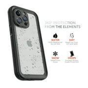 Body Glove Tidal Waterproof Phone Case for iPhone 13 Pro Max - Black/Clear