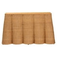 thumbnail image 3 of bali & pari Palm Boho Console Table, Natural Rattan, Honey, 3 of 9