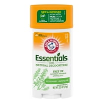 Arm & Hammer Essentials Men Deodorant with Natural Deodorizers Rosemary Lavender, Fresh, 2.5 oz, 3 Pack