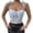 Z999-Blue1, variant on JIAYUE Women's Camisole Sexy Solid Color Ribbon Mesh Lace Hollow V-Neck Tie Spaghetti Strap Slim Fit Cozy Fashion Female Summer Vest