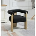 thumbnail image 2 of Meridian Furniture Barrel Black Dining Chair, 2 of 7