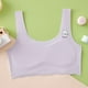 thumbnail image 5 of Penkiiy Chicas Suave Entrenamiento Bras, Sin Seamless First Bra Chicas Deportes Bras Longline Crop Bra, Pecho Doble Lined, 5 of 6