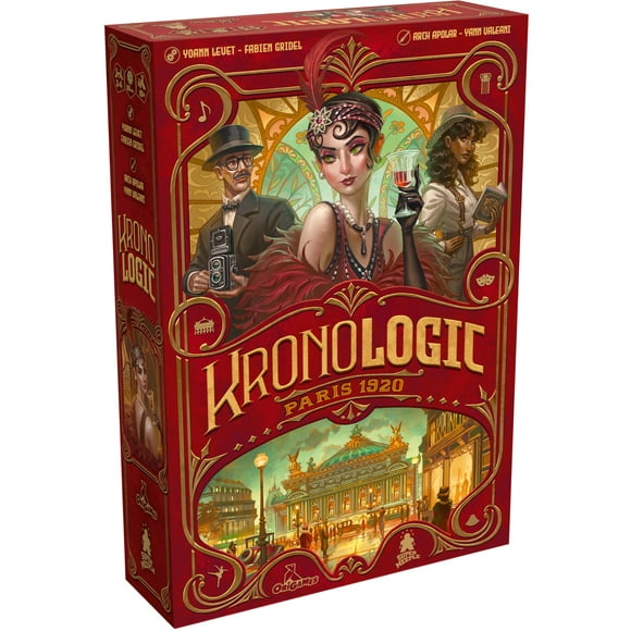 Juego de estrategia Kronologic Paris 1920 Murder Mystery 10+ 1-4