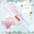 thumbnail image 3 of 12 Pack Artificial Glitter Berry Stem Ornaments, 17in Christmas Decorations Picks Glittery Bead Sticks Branches for Christmas Tree Decor DIY Wreath Crafts Home Decor, Pink, 3 of 6