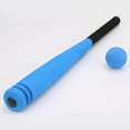 thumbnail image 1 of Foam Baseball Bat Mini 54cm Children Baseball Toy Set Soft Bat Indoor/Outdoor Fun Baseball Bat for Children Baseball Course, Practice Batting（1set，random color）, 1 of 5