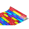 thumbnail image 2 of Rwraps Rainbow Brick Ashlar Matte Vinyl Film Wrap 59in x 22ft Vinyl Vehicle Car Film Sheet Roll, 2 of 9