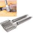 thumbnail image 1 of Escamas de pescado de acero inoxidable, ralladores para raspar, limpieza rápida de pescado, pelador, raspador, pinzas para huesos de pescado, accesorios para el hogar ShuxiuWang 9024735616702, 1 of 1