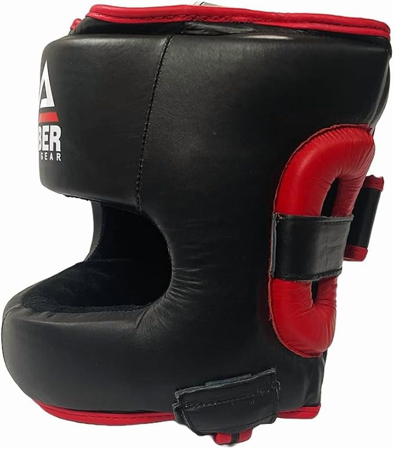 Amber Sports Leather Face-Saver Headgear - Thumbnail 5