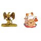 thumbnail image 1 of Escultura De Figura De Gato, Estatua De Resina De Arte Moderno, Decoración Del Hogar Para Escritorio, Oficina, Comedor, Armario, Reloj De Pared, Colgante Silencioso, 1 of 7