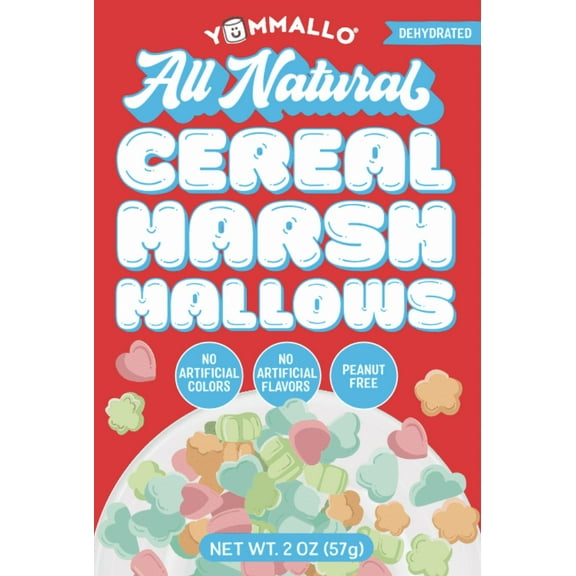 Yummallo All-Natural Cereal Marshmallows, 2 oz (57g)
