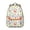 Orange-45, variant on Cute Dino Pattern Student Backpack for School Student Cartoon Watercolor Dinosaur Print Design Colorful and Funny Look
