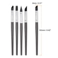 thumbnail image 2 of Unique Bargains 5pack Clay Sculpting Tool Set, Clay Sculpting Shaper Rubber Tip Shaping Pottery Clay Pen Black, 2 of 5