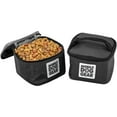 thumbnail image 4 of Mobile Dog Gear Pet Food Storage Containers (2 Pack, 5 Cups Each) - Insulated Dog Food Travel Bag & Treat Carrier - Keeps Food Fresh, Portable, Durable, Easy to Clean - Great for Camping & Day Trips, 4 of 5