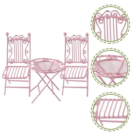 AURARMLET Small Furniture Iron 3Pcs