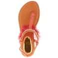 thumbnail image 4 of Victoria K Women's Fringe Design sandals, 4 of 4