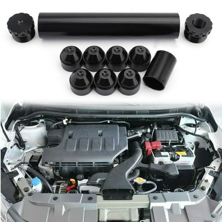 11 Pcs Aluminum 1/2-28 Fuel Filter For NAPA 4003 WIX 24003 Auto Filters 1x6 Black For Car