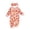 Pink-mt4sC, variant on OJSFQUFP Cute Fall and Winter Halloween Long Sleeve Printed Alphabet Embroidery Bow Romper for Girls
