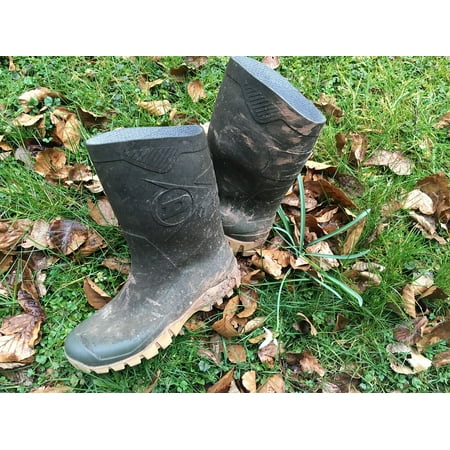 Framed Art For Your Wall Dirty Rubber Boots Gardening Garden 10x13 Frame Framed Art For Your Wall Dirty Rubber Boots Gardening Garden 10x13 Frame