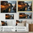 thumbnail image 4 of Designart "Cinque Terre Beige Italy wall art II" Italy Floater Framed Canvas Art Print, 4 of 7