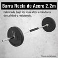 thumbnail image 4 of Barra Recta Olímpica 2.20 M C/Almohadilla Altera BERSERKER Para Discos de 2" Capacidad 1200Lbs Mas Buje Dorado, 4 of 6