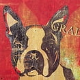 thumbnail image 5 of Creative Co-Op Vintage Boston Terrier Chien Biscuit Conteneur, 5 of 5