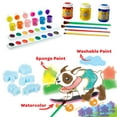 thumbnail image 5 of Crayola Washable Paint Set for Kids, 54 Pcs, Arts and Crafts Kit, With Paint Sponges, Creative Gifts, Ages 4, 5, 6, 7, 5 of 5