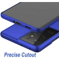 thumbnail image 5 of Case for Samsung Galaxy S21 Ultra Phone Case Protective Slim [Defend from Scratch/Slip/Drop/Fingerprint] Matte PC Hard Minimalistic Phone Cover for Samsung Galaxy S21 Ultra-Blue, 5 of 12