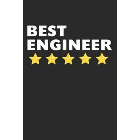 Best Engineer : Lined Journal, Diary, Notebook, Gift For Men & Women (6