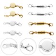 thumbnail image 3 of HLONK 12 Pcs Crochets Magnétiques Fermoir Aimant Boucle d'Extension pour Collier Bracelet Bijoux, 3 of 7