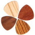 thumbnail image 4 of 4 pcs Wooden Guitar Picks Acoustic Guitar Picks Electric Guitar Picks Portable Guitar Picks, 4 of 4
